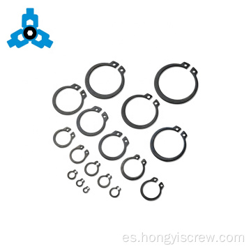 DIN471 Retener los círculos del anillo de lavadora para el eje